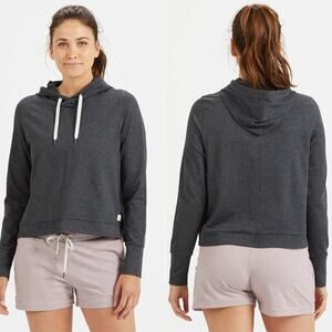 Vuori Halo Essential Hoodie Charcoal Heather